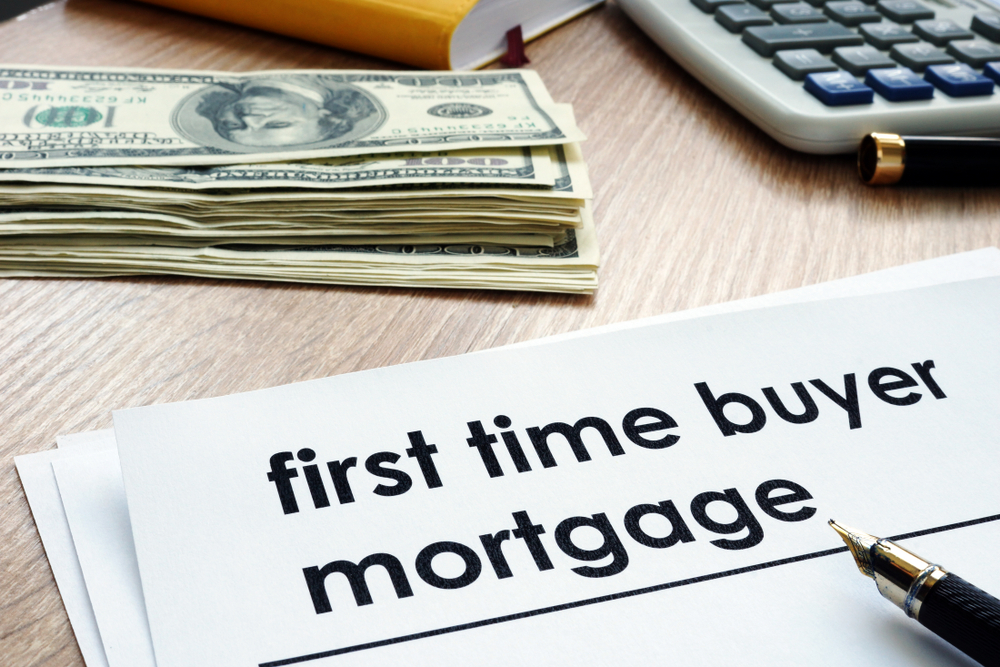 First Time Buyer Mortgage Form and Down Payment.